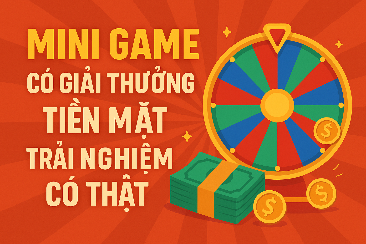 Mini Game Có Giải Thưởng Tiền Mặt – Trải Nghiệm Có Thật